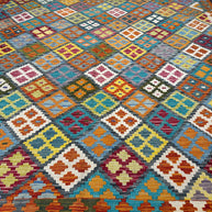 Chobi Kilim Rug - 300 cm x 207 cm