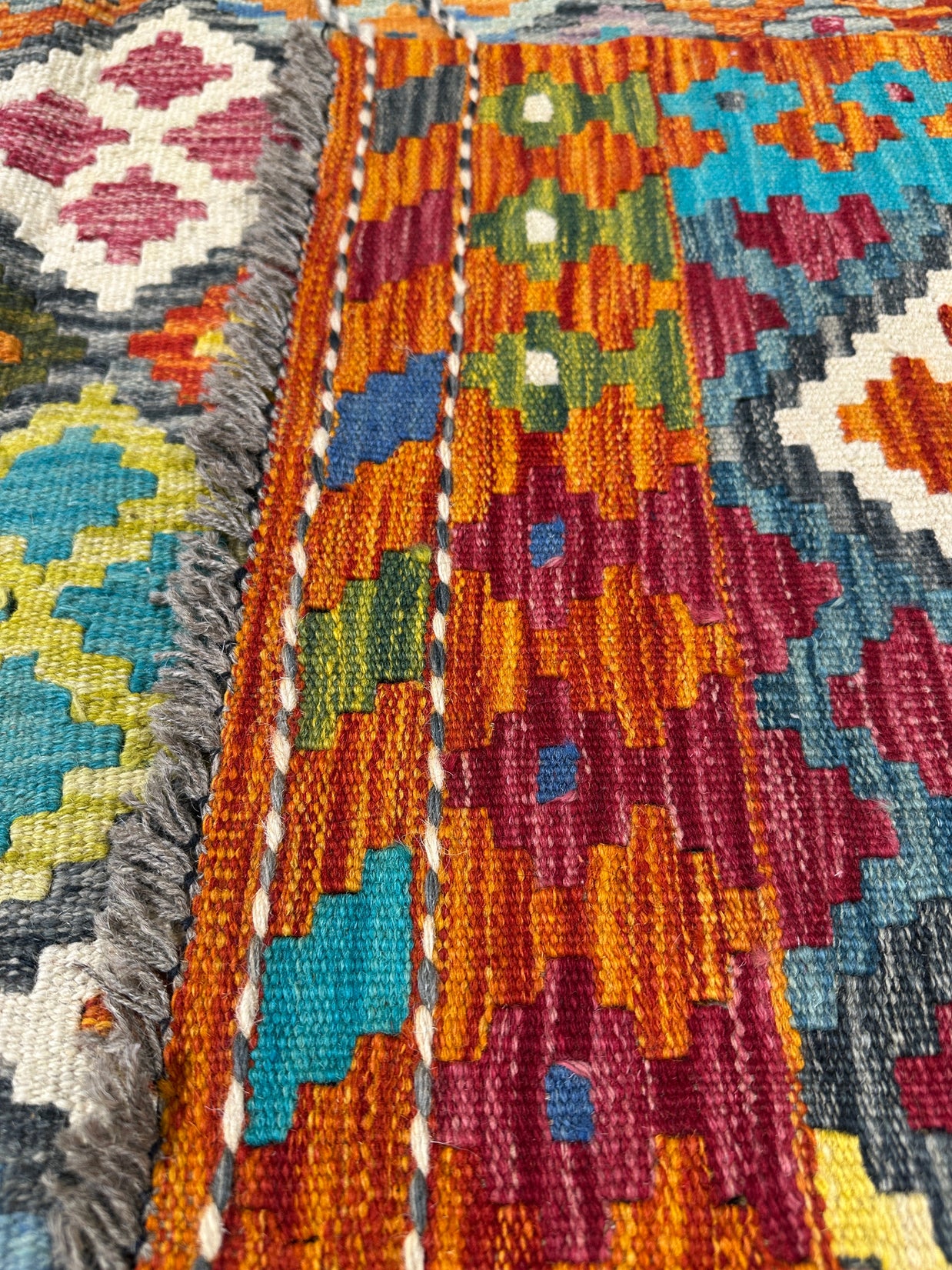 Chobi Kilim Rug - 300 cm x 207 cm