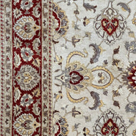Pak Persian Ziegler Finally Woven Hand Knotted Rug Natural Dyes Extremely fine wool  pile made rug