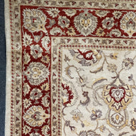 Pak Persian Ziegler Finally Woven Hand Knotted Rug Natural Dyes Extremely fine wool  pile made rug