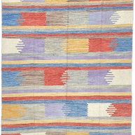Chobi Kilim Rug - 291 cm x 203 cm