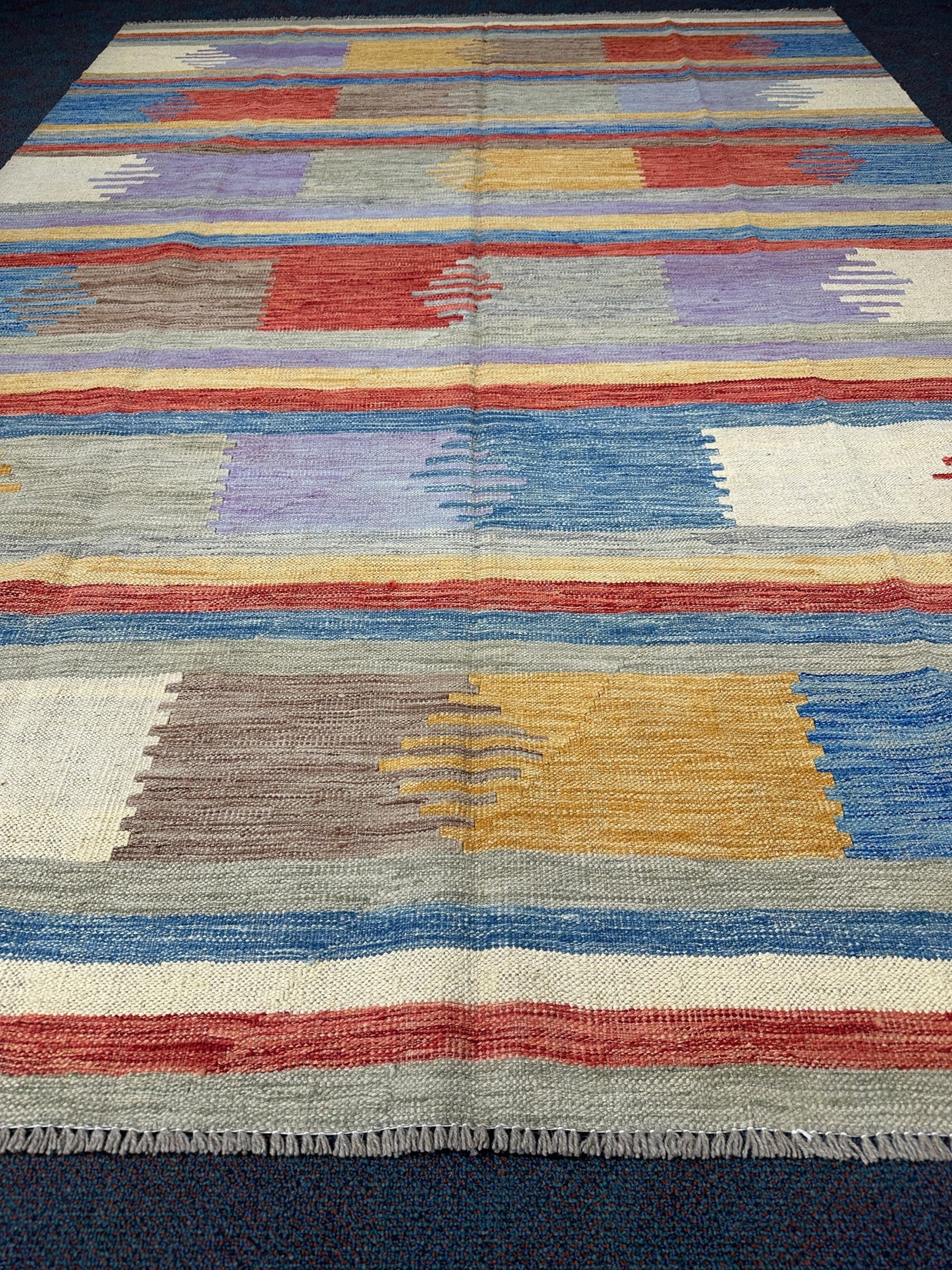 Chobi Kilim Rug - 291 cm x 203 cm