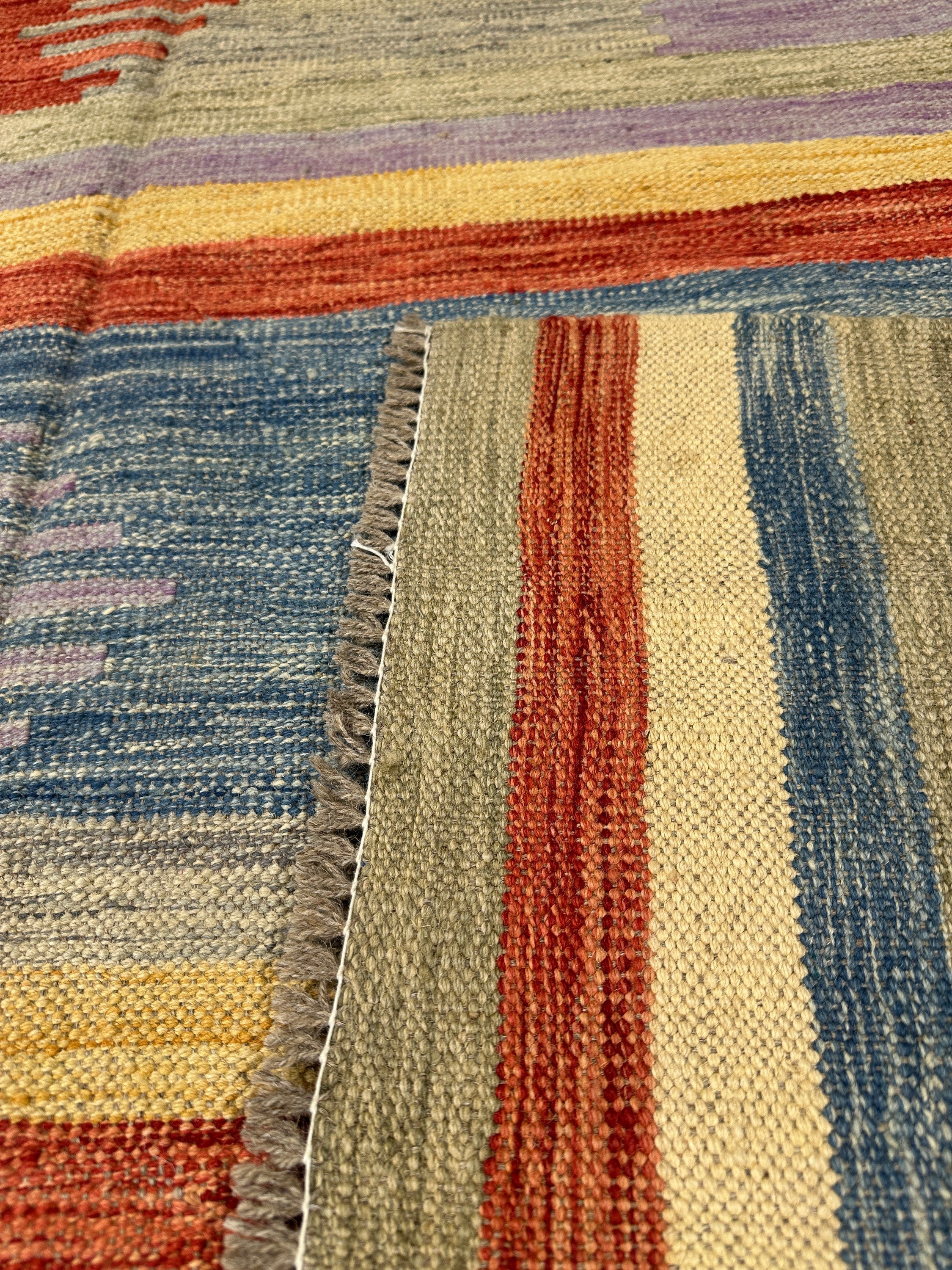 Chobi Kilim Rug - 291 cm x 203 cm