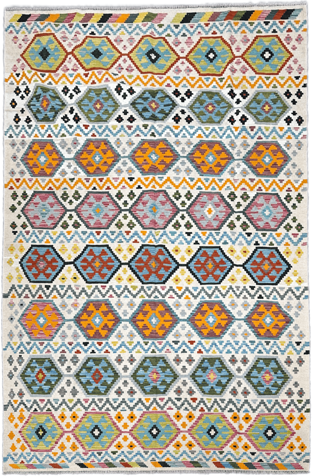Chobi Kilim Rug - 305 cm x 200 cm