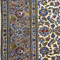 Persian Kashan Natural Dye Handmade Rug From Persia