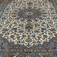 Persian Kashan Natural Dye Handmade Rug From Persia