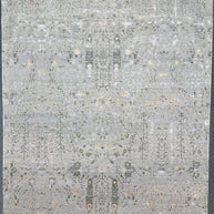 Indo Persian Gabbeh Modern Hand Knotted Rug Made of wool and Raw silk