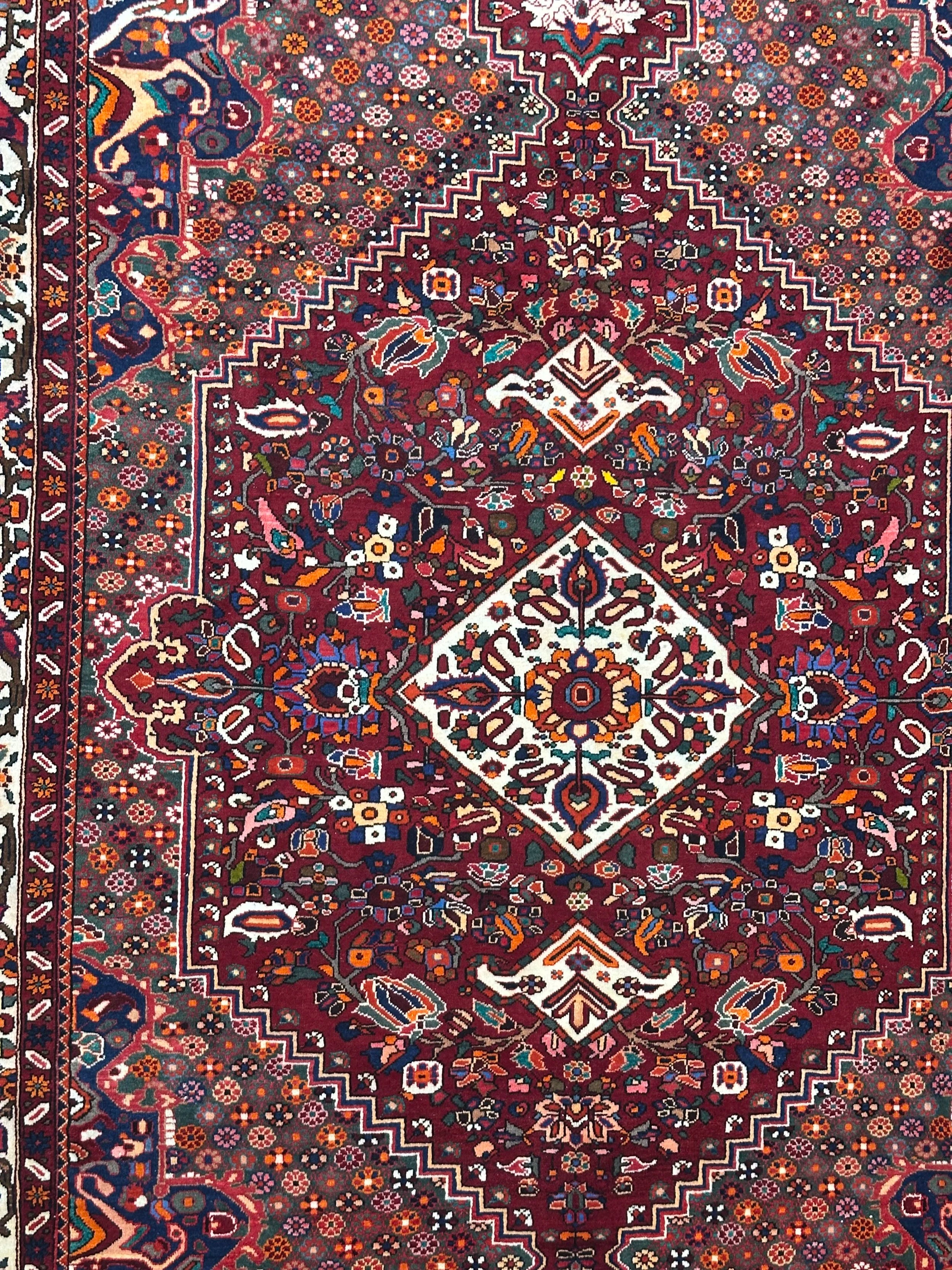 Persian Shahreaza Heavy Duty Hand Knotted Pure wool Pile rug from Persia