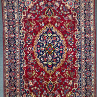 Persian Mashed Pure Wool Pile Hand Knotted from Iran