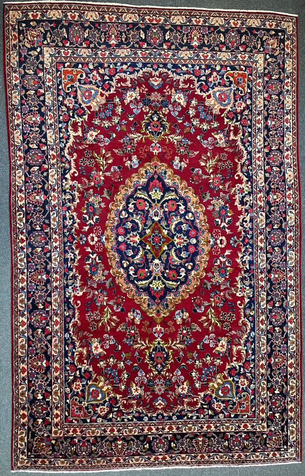Persian Mashed Pure Wool Pile Hand Knotted from Iran