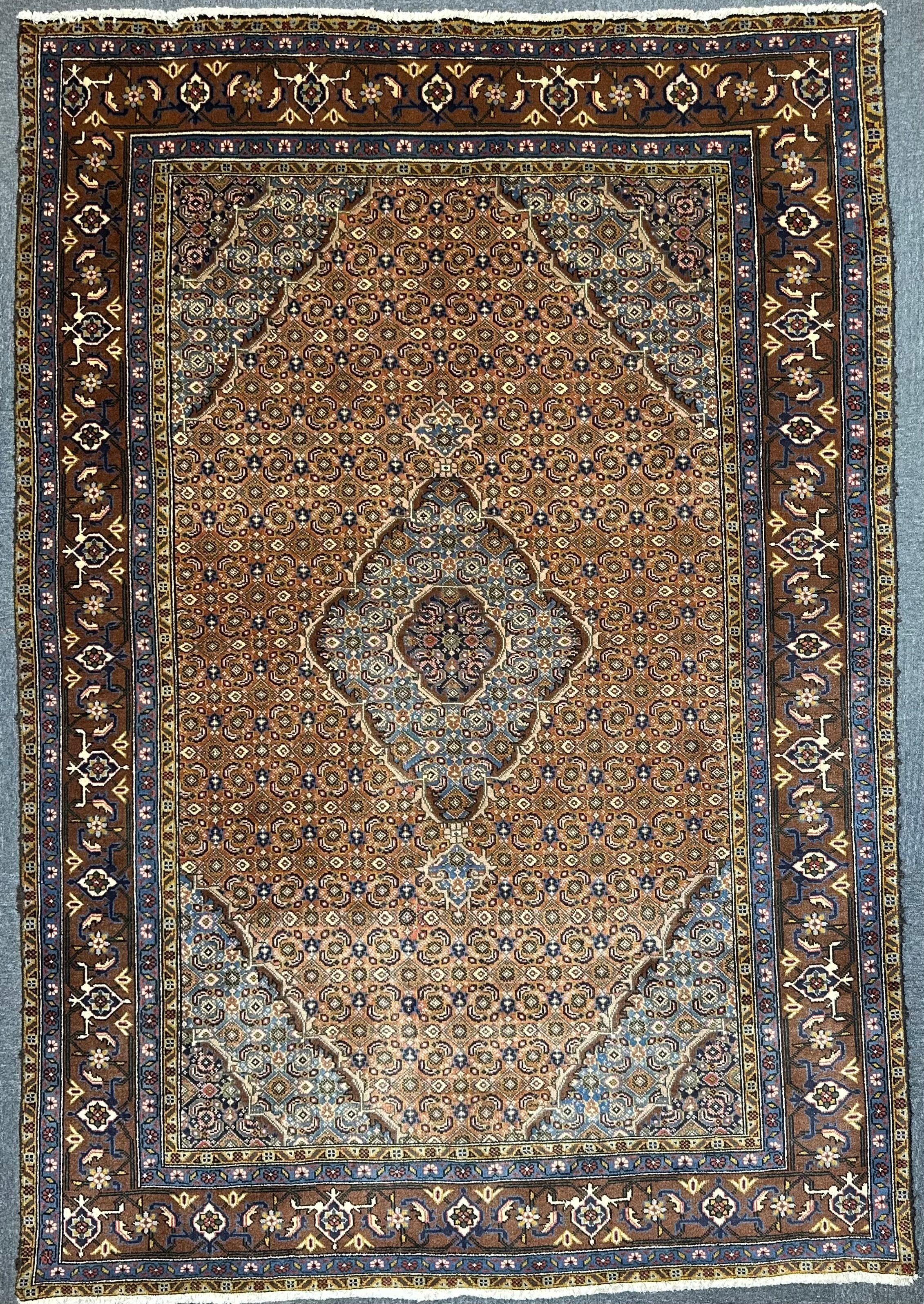 Semi Antique Ardabil 1960 rug hand knotted from Iran