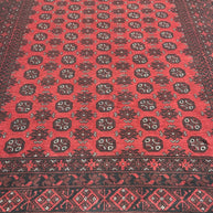 Tribal Turokman Pure Wool pile Hand Knotted From Afghanistan