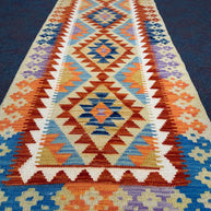 Chobi Kilim Rug - 190 cm x 69 cm