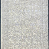 Fine Ziegler Wool & Silk Hand Knotted rug from India
