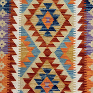 Chobi Kilim Rug - 190 cm x 69 cm