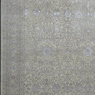 Fine Ziegler Wool & Silk Hand Knotted rug from India
