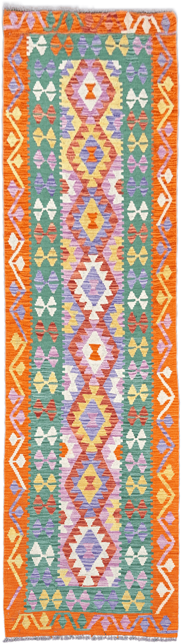 Chobi Kilim Rug - 295 cm x 83 cm