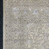 Fine Ziegler Wool & Silk Hand Knotted rug from India