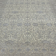 Fine Ziegler Wool & Silk Hand Knotted rug from India