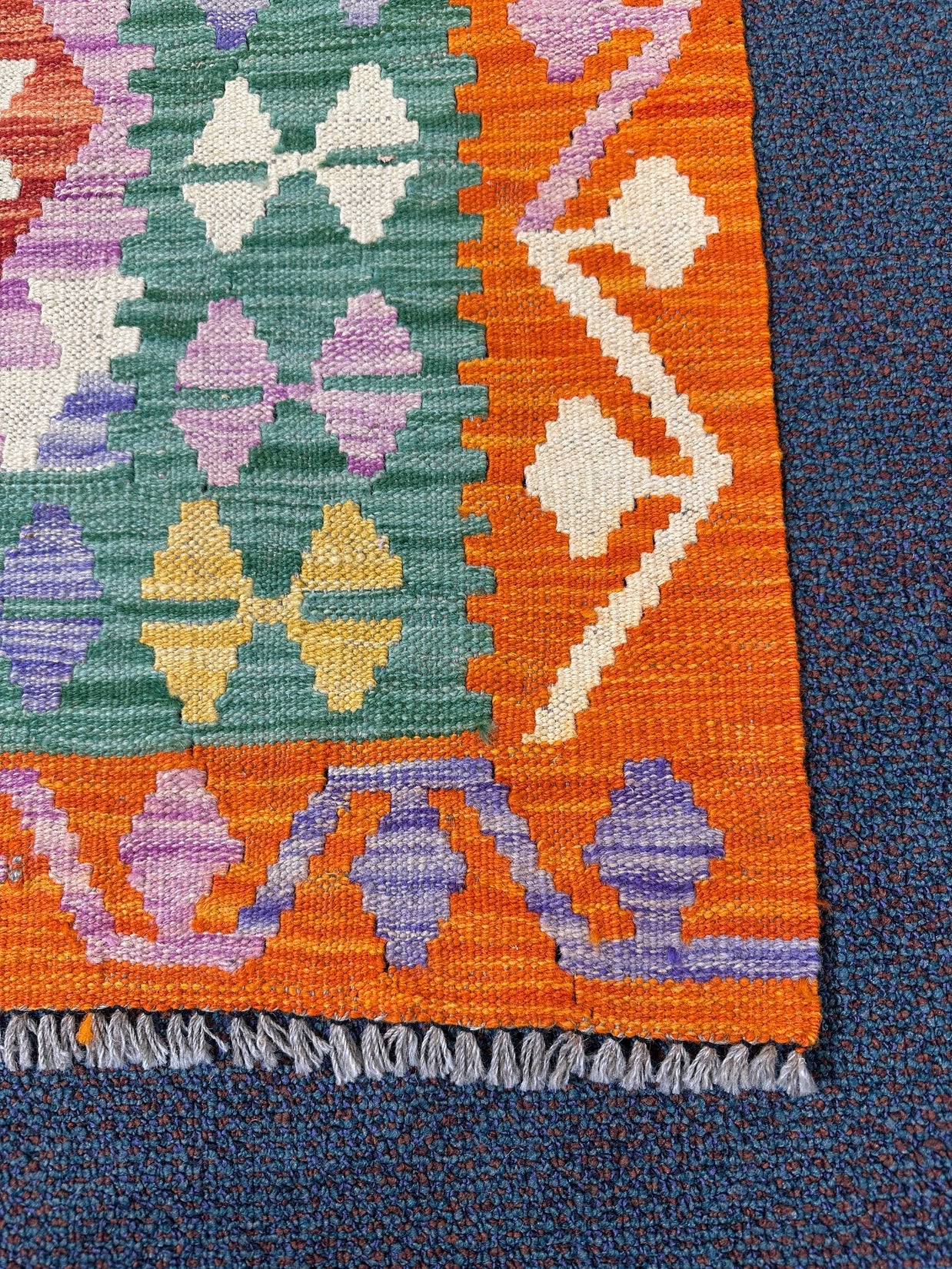 Chobi Kilim Rug - 295 cm x 83 cm