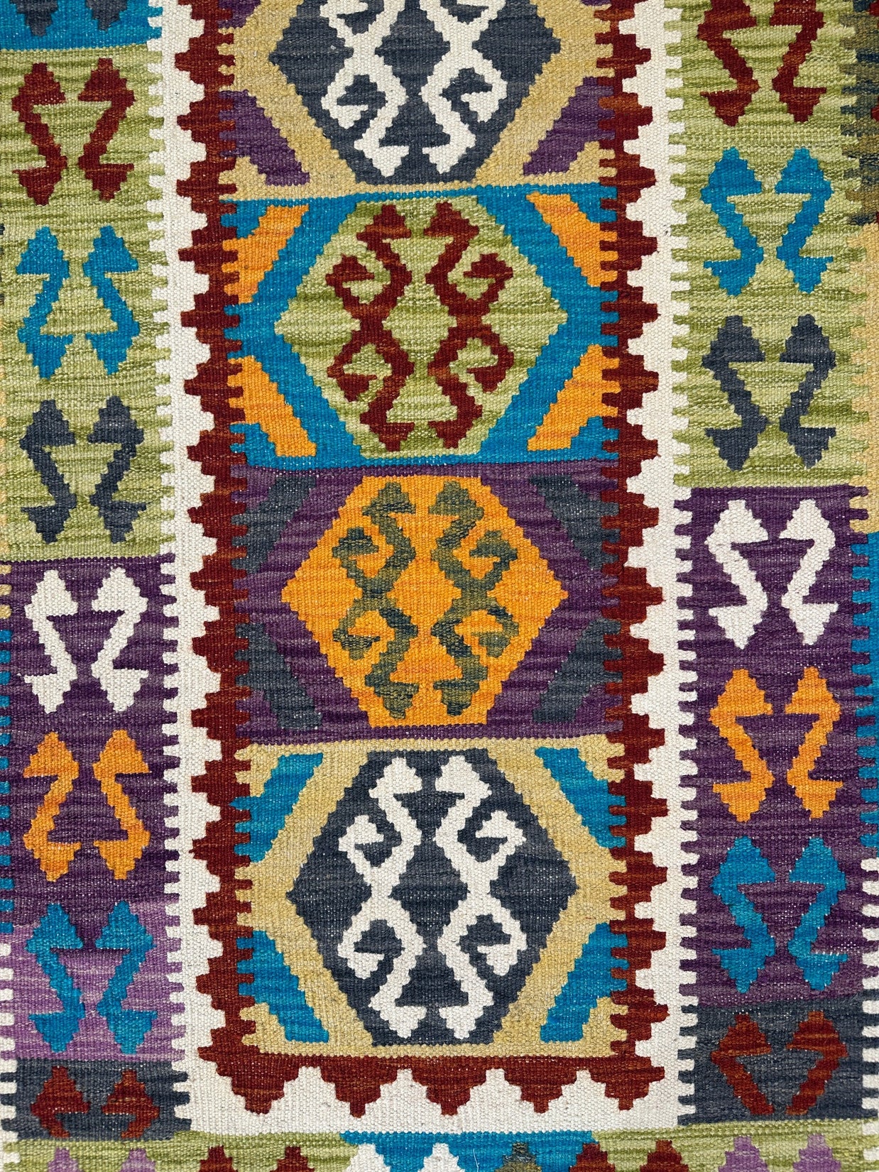 Chobi Kilim Rug - 279 cm x 81 cm