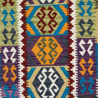 Chobi Kilim Rug - 279 cm x 81 cm
