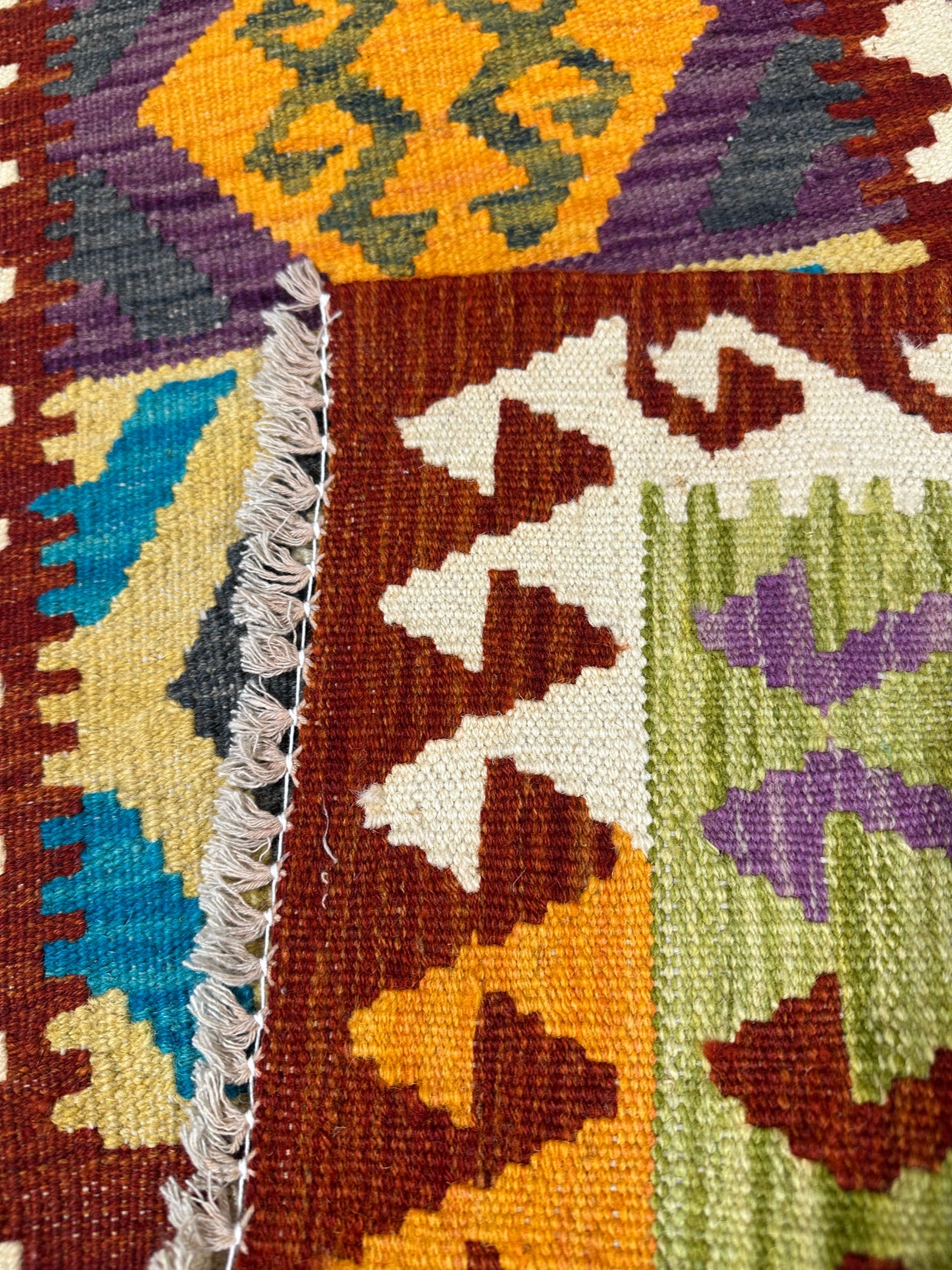Chobi Kilim Rug - 279 cm x 81 cm