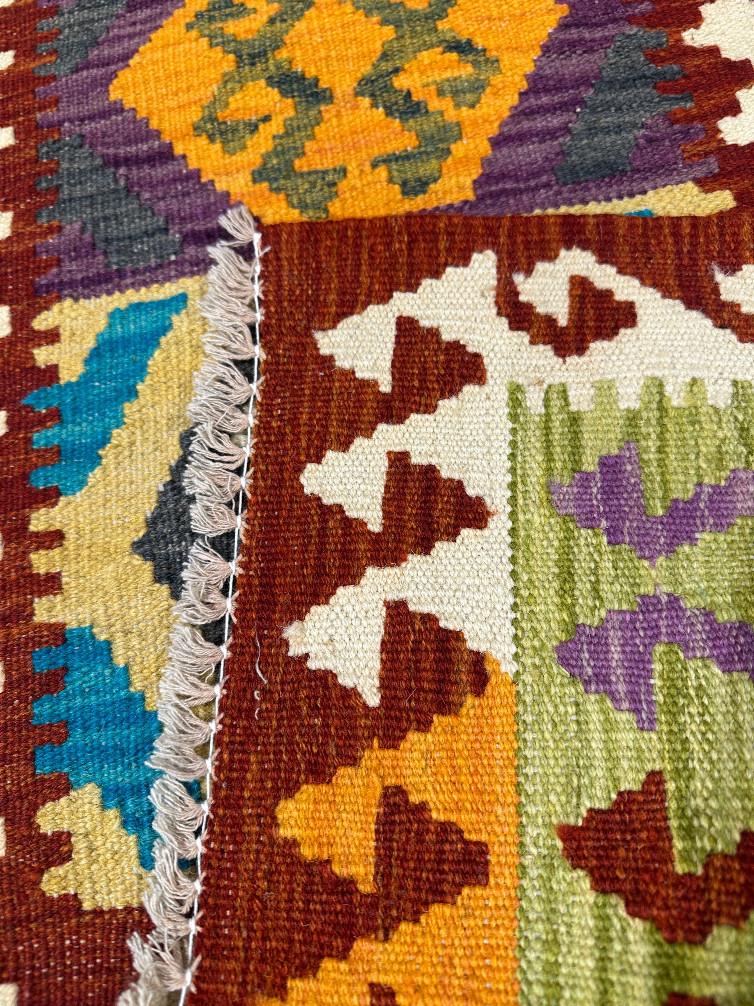 Chobi Kilim Rug - 279 cm x 81 cm