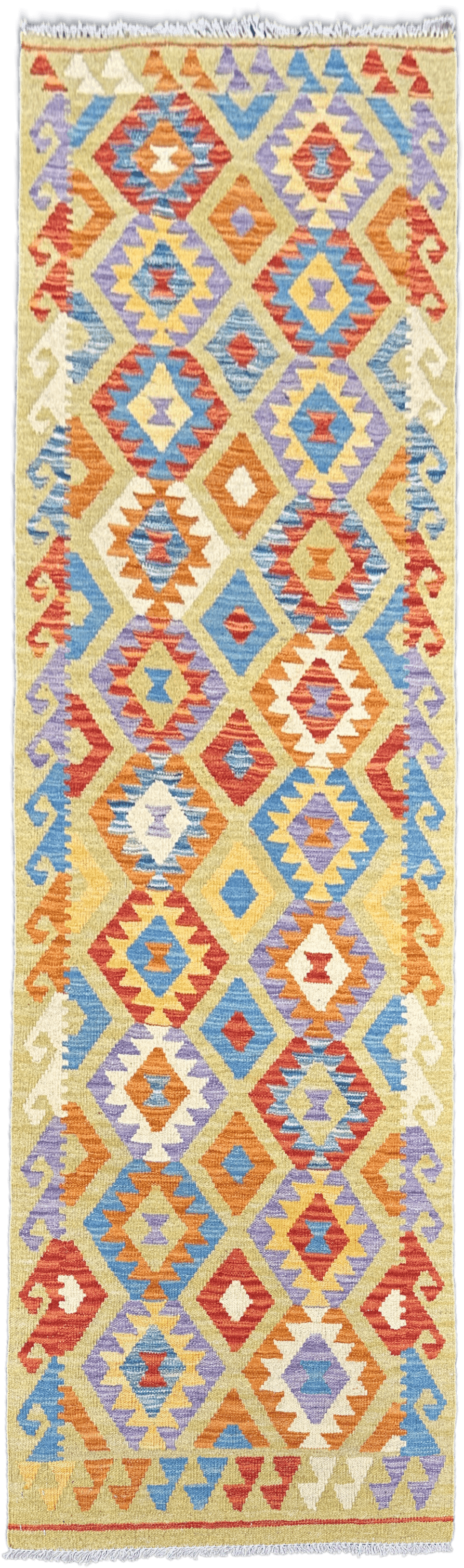 Chobi Kilim Rug - 280 cm x 83 cm