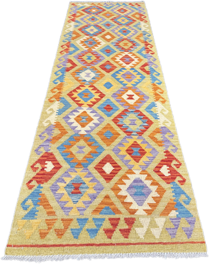 Chobi Kilim Rug - 280 cm x 83 cm