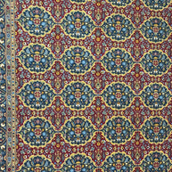 Fine Persian Mashad extremely finely Hand knotted rug 285x185cm