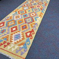 Chobi Kilim Rug - 280 cm x 83 cm