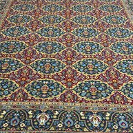 Fine Persian Mashad extremely finely Hand knotted rug 285x185cm