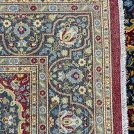 Fine Persian Mashad extremely finely Hand knotted rug 285x185cm