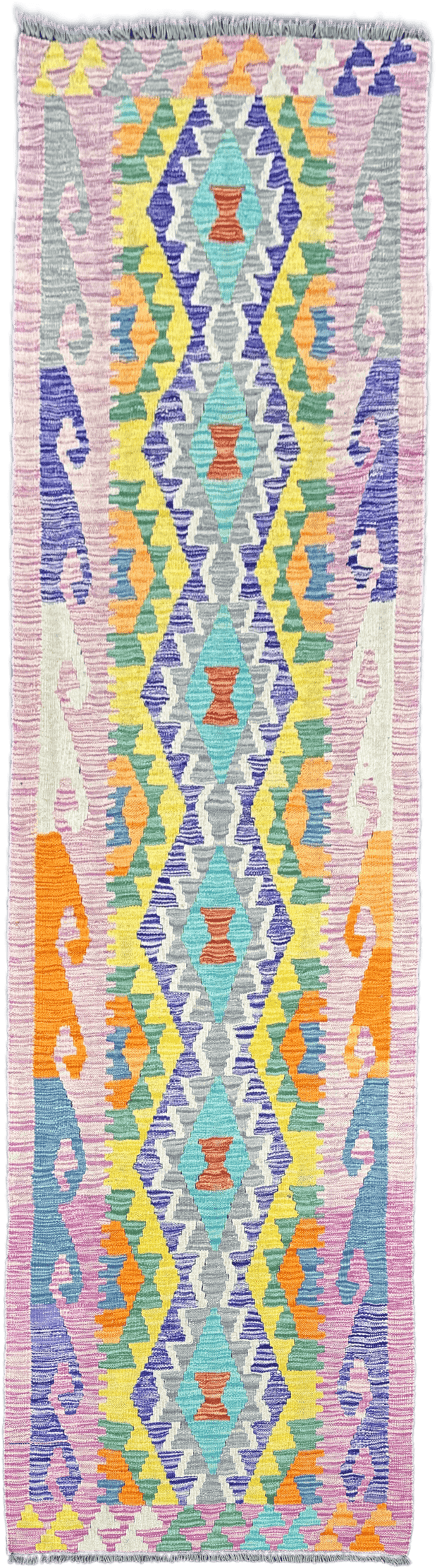 Chobi Kilim Rug - 290 cm x 81 cm