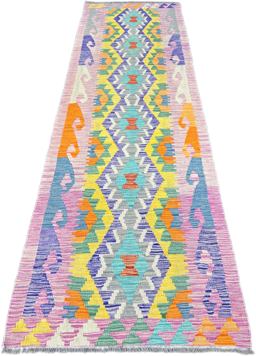 Chobi Kilim Rug - 290 cm x 81 cm