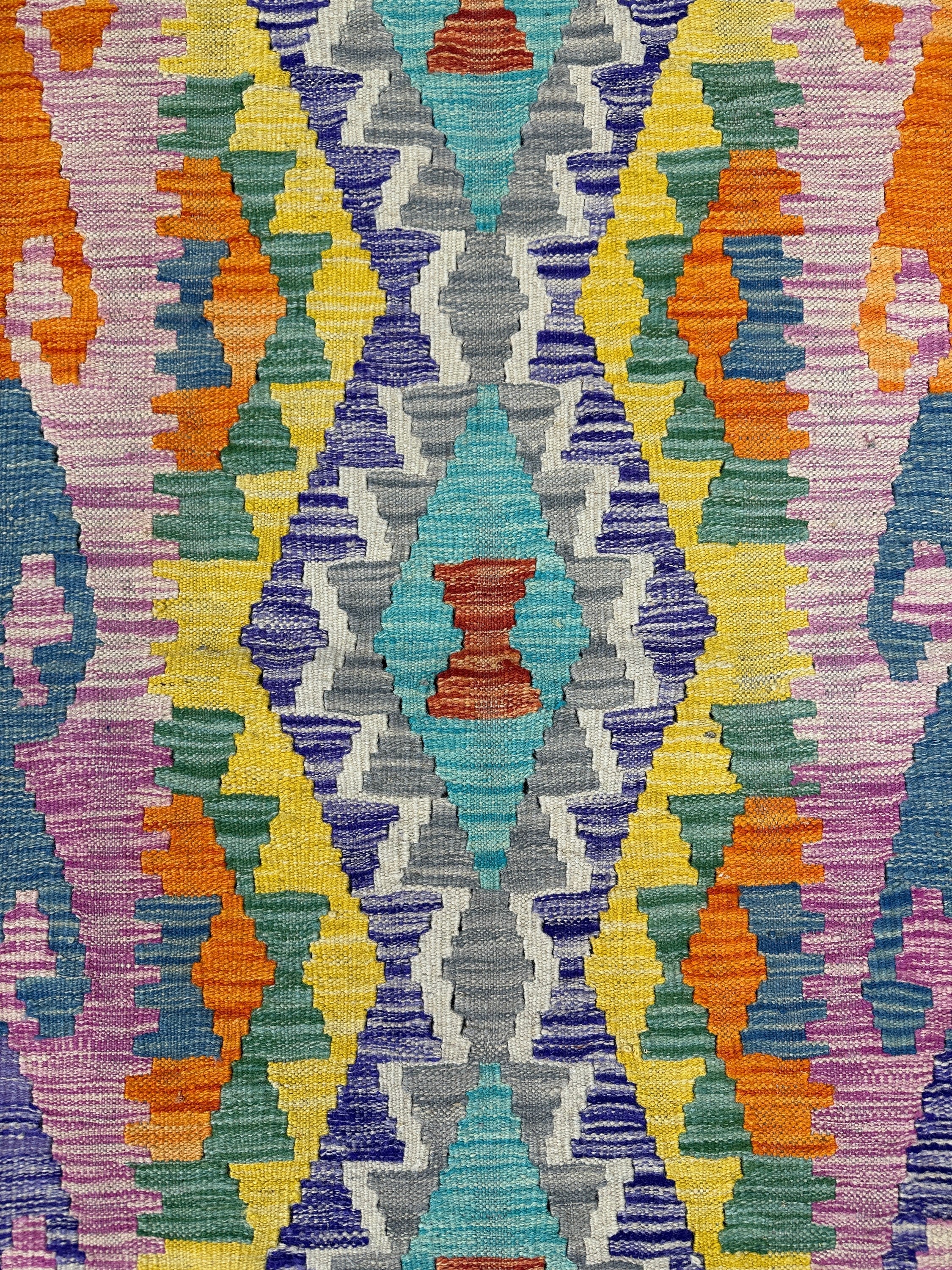 Chobi Kilim Rug - 290 cm x 81 cm