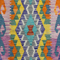 Chobi Kilim Rug - 290 cm x 81 cm
