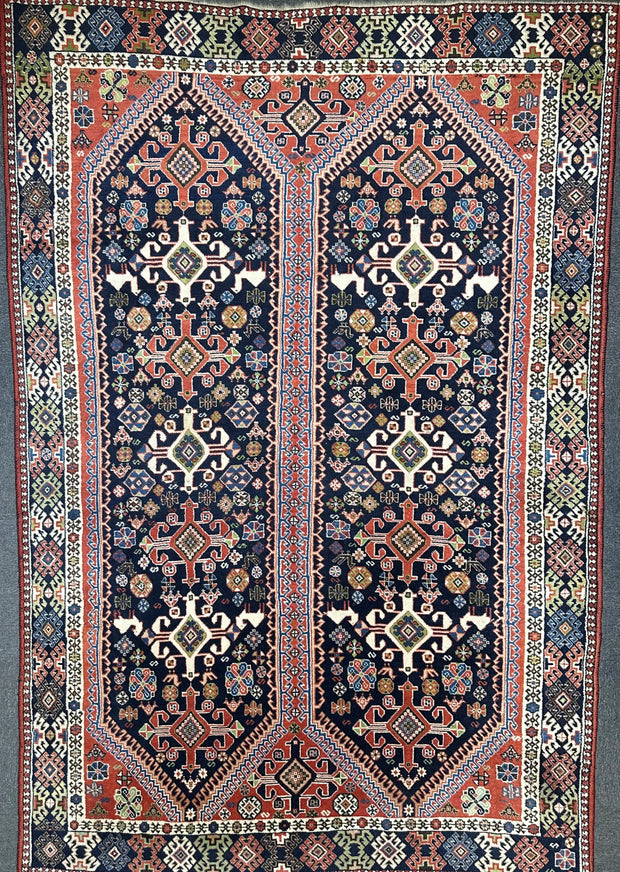 Persian Yallehmeh 302cm x 211cm Pure wool hand knotted Rug