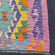 Chobi Kilim Rug - 290 cm x 81 cm