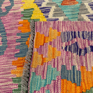 Chobi Kilim Rug - 290 cm x 81 cm