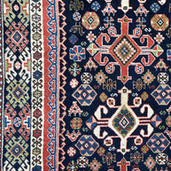 Persian Yallehmeh 302cm x 211cm Pure wool hand knotted Rug