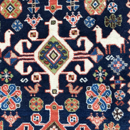 Persian Yallehmeh 302cm x 211cm Pure wool hand knotted Rug