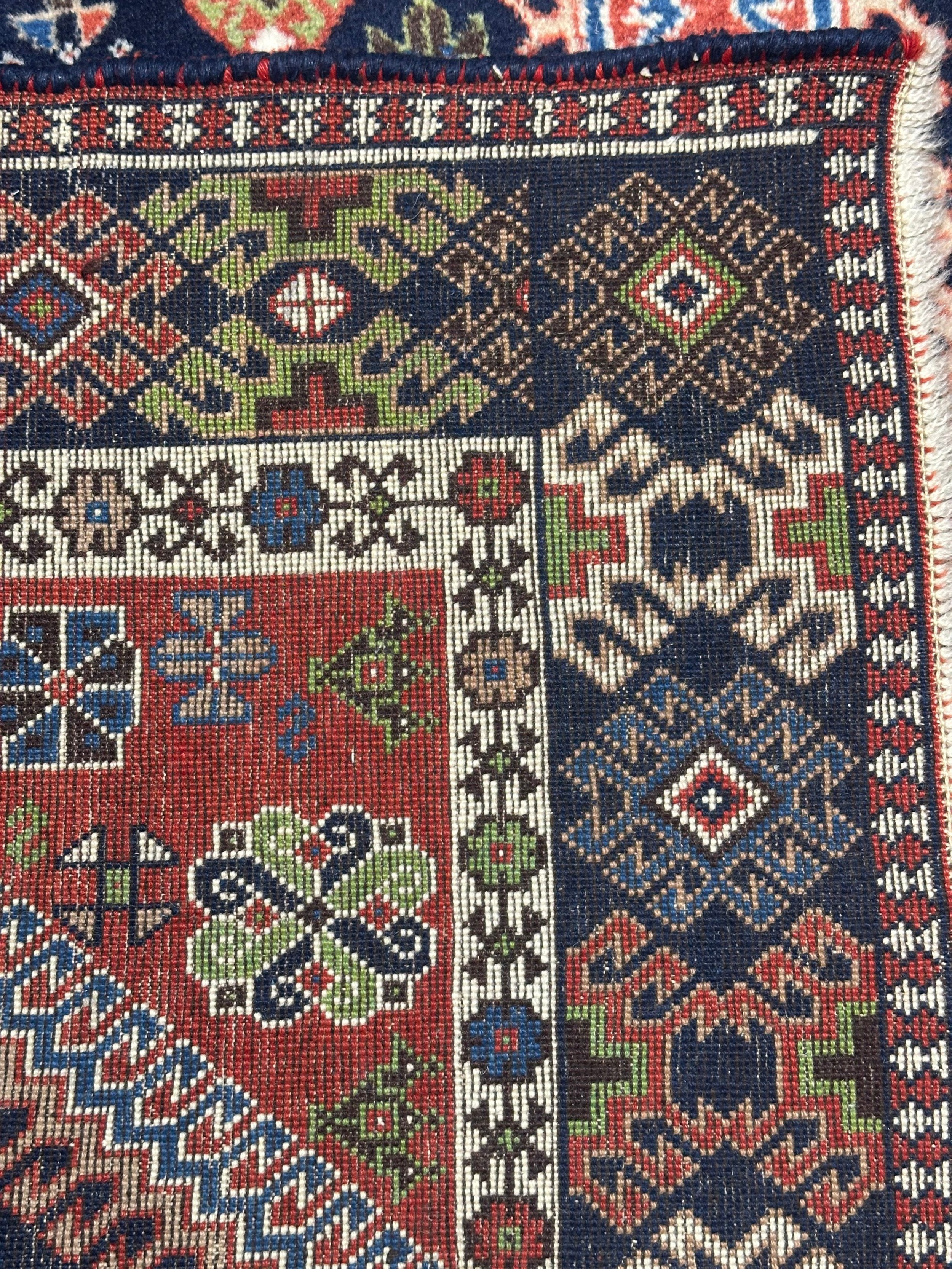 Persian Yallehmeh 302cm x 211cm Pure wool hand knotted Rug