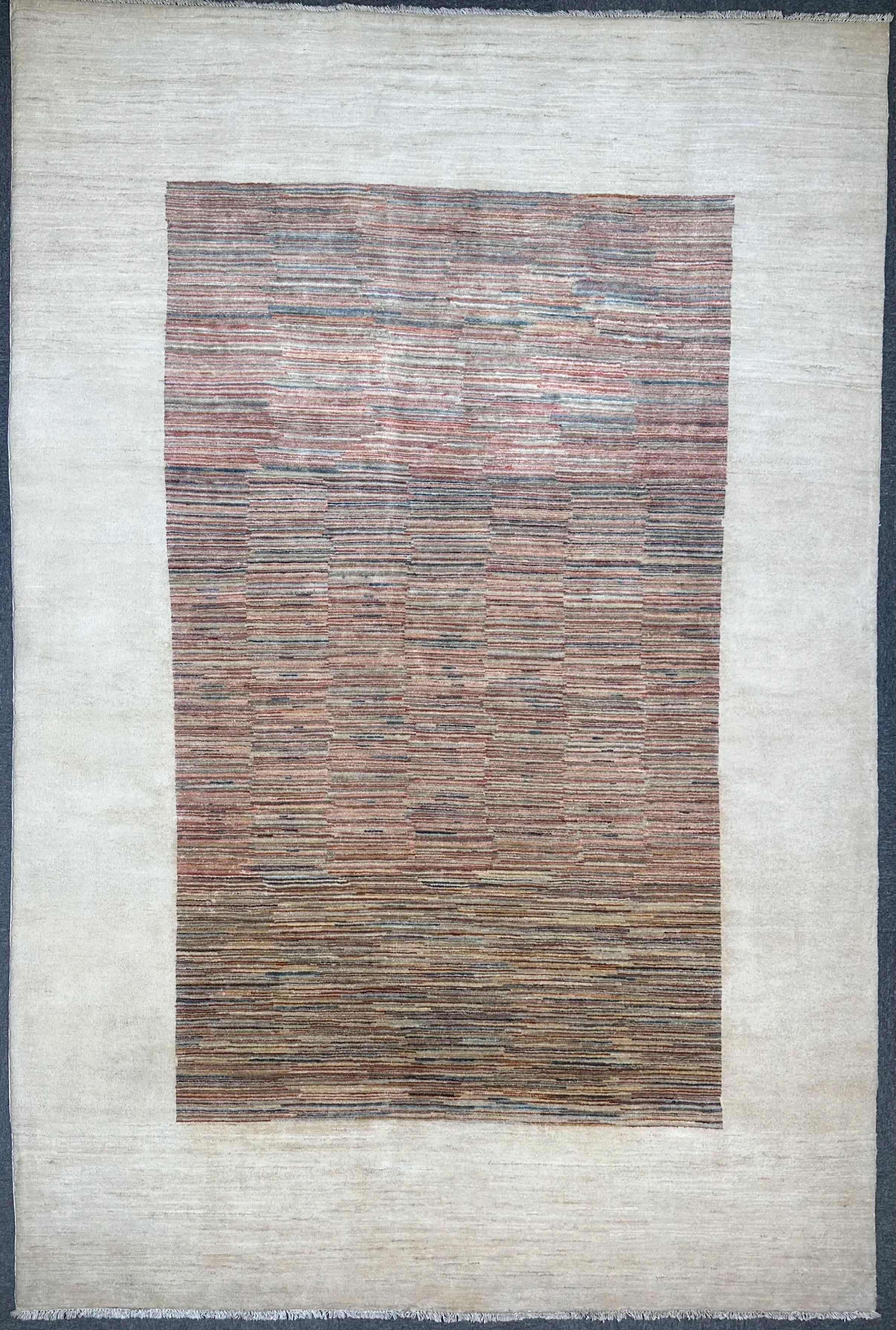 Afghan Modern Handmade woollen rug 300x 200cm