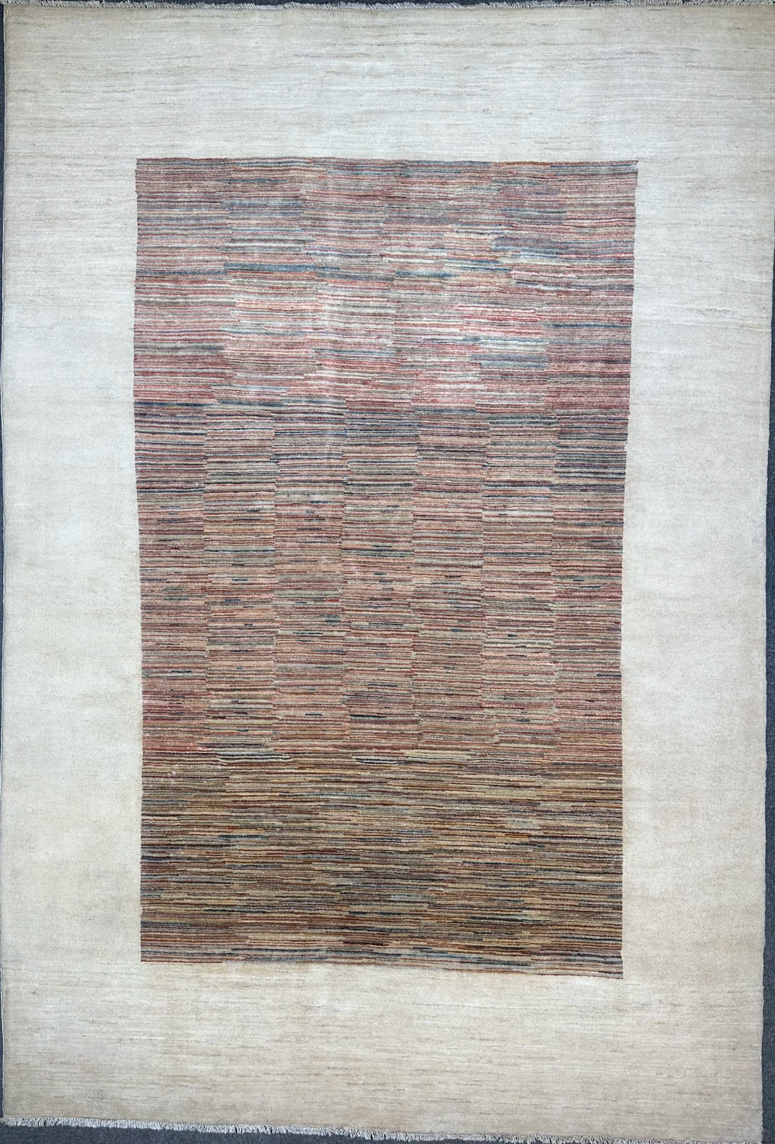 Afghan Modern Handmade woollen rug 300x 200cm