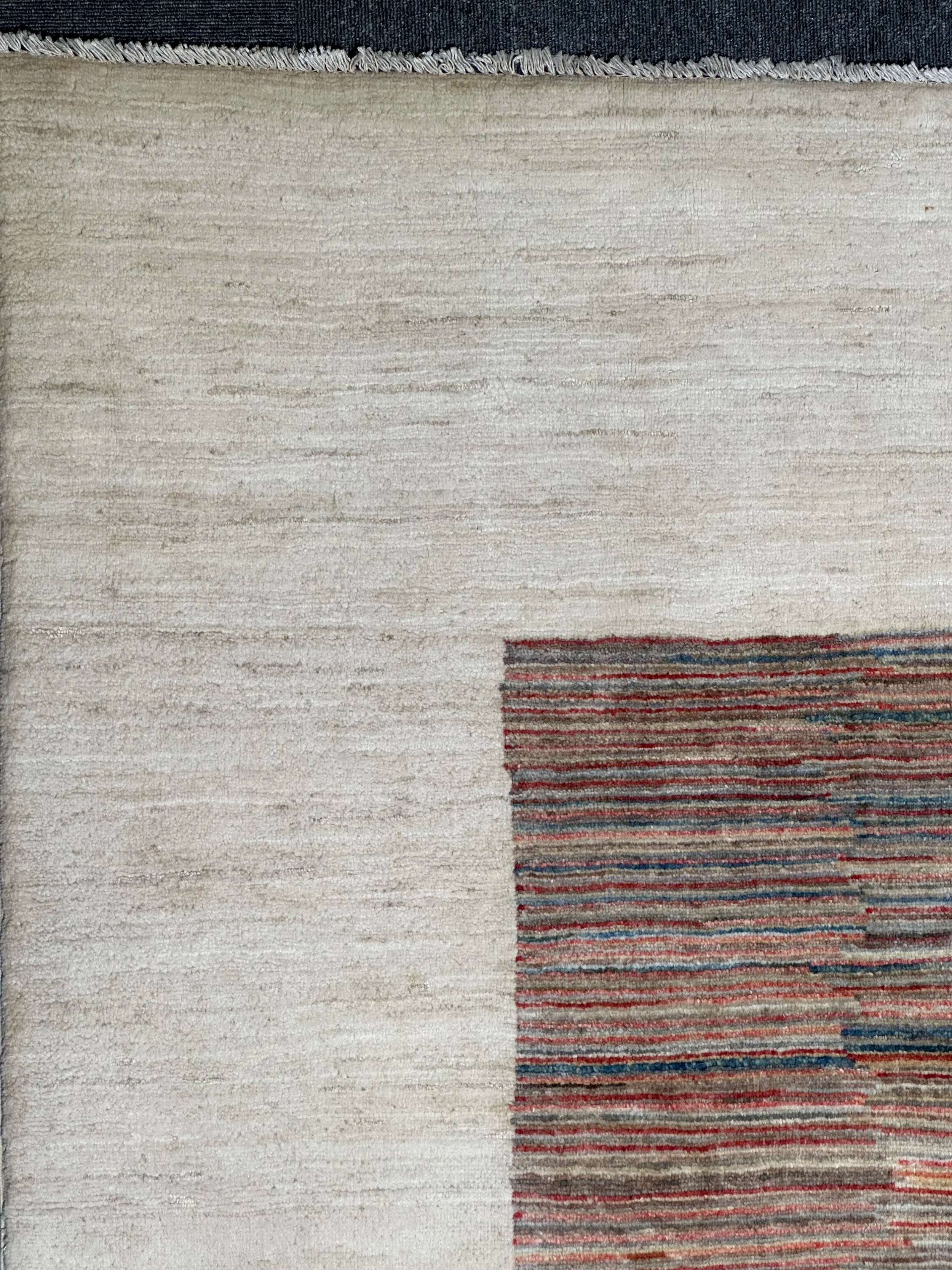 Afghan Modern Handmade woollen rug 300x 200cm