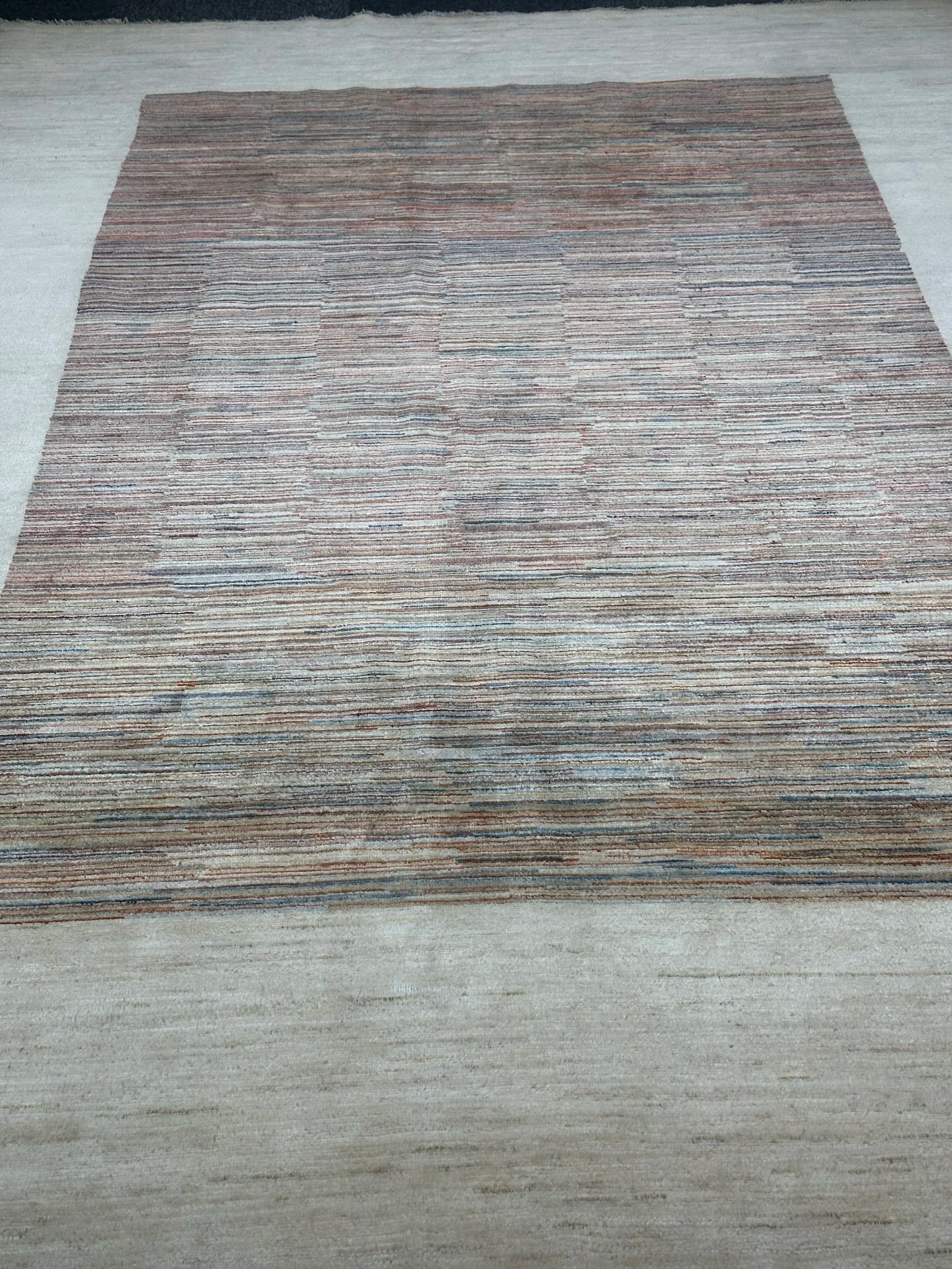 Afghan Modern Handmade woollen rug 300x 200cm