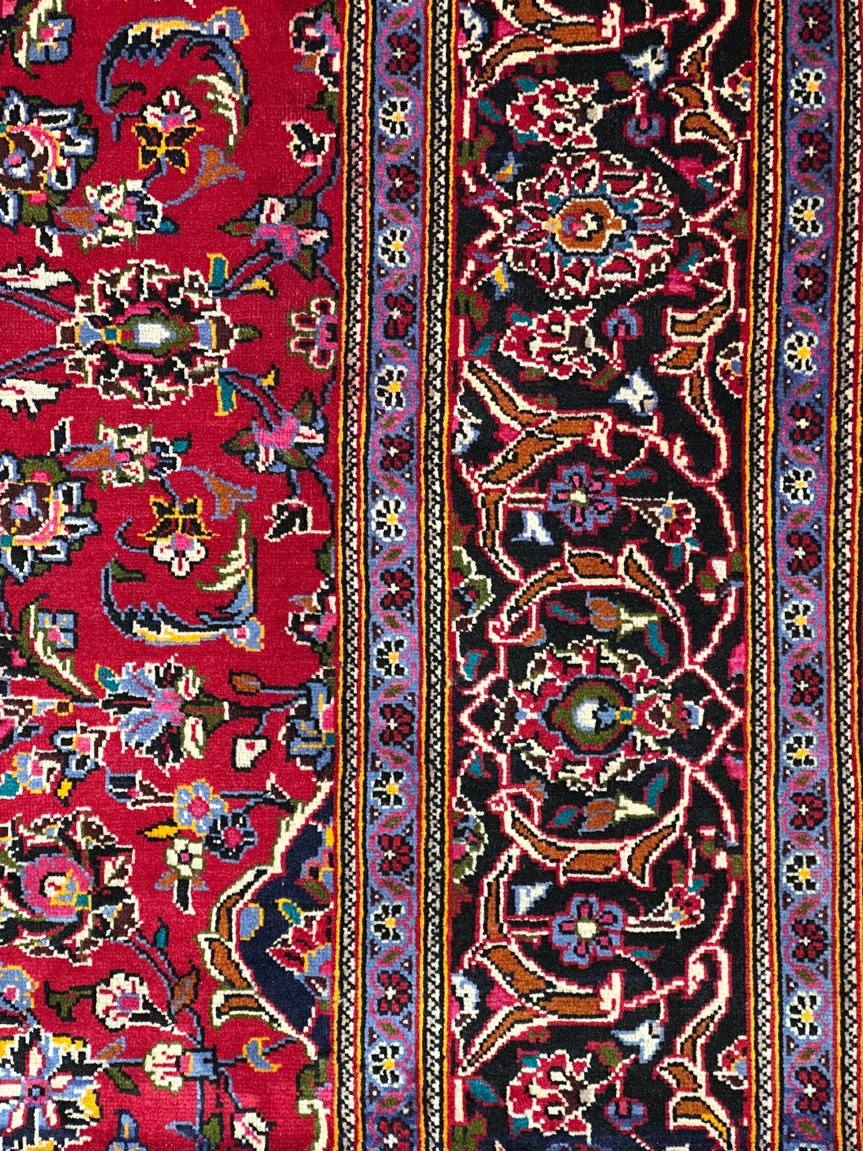 Persian Kashan 400x300cm Hand knotted from Kashan Iran