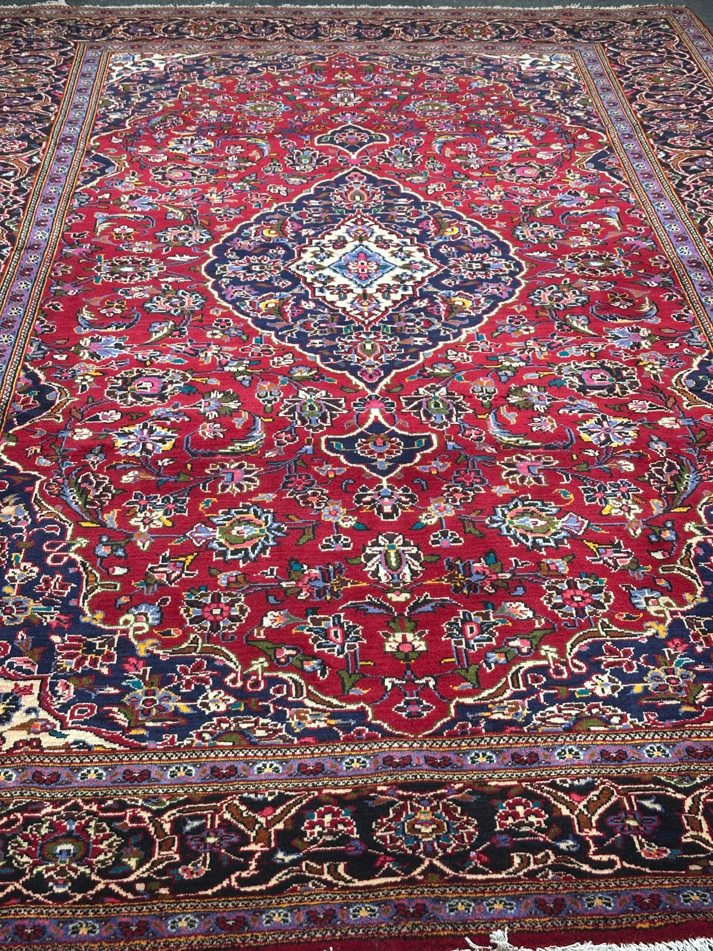 Persian Kashan 400x300cm Hand knotted from Kashan Iran